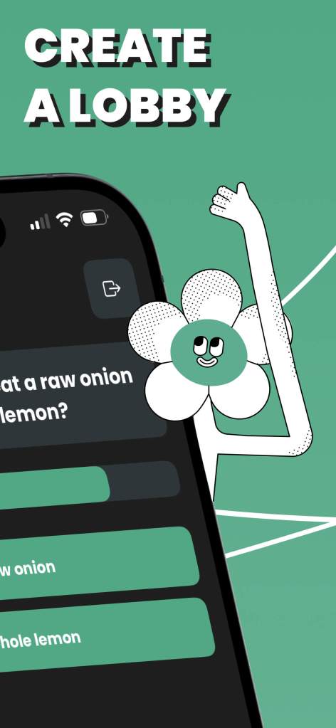 Roved Mockup with the Headline: Create a Lobby